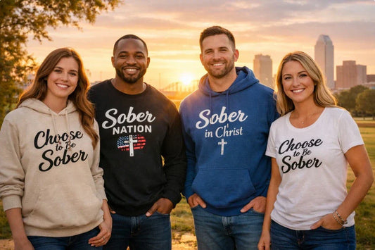 addiction recovery clothing