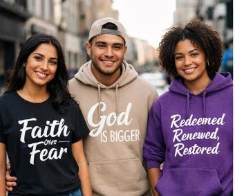 Faith Over Addiction: Christian Apparel for the Recovery Journey