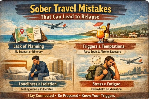 Sober Travel Mistakes