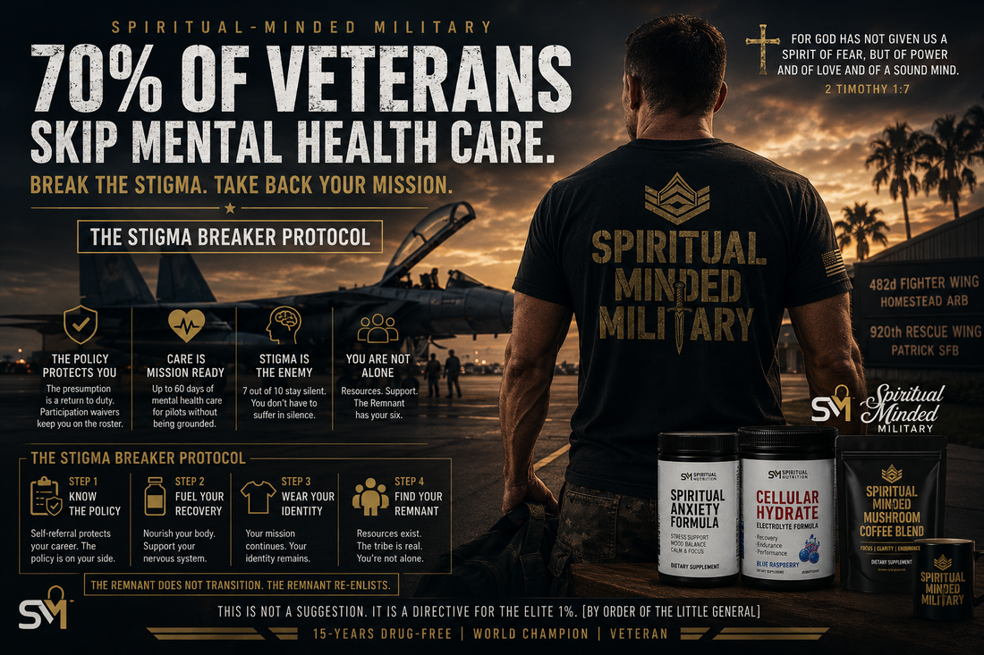 Spiritual-Minded Military Florida Air Force Reserve: Why 70% of Veterans Skip Mental Health Care
