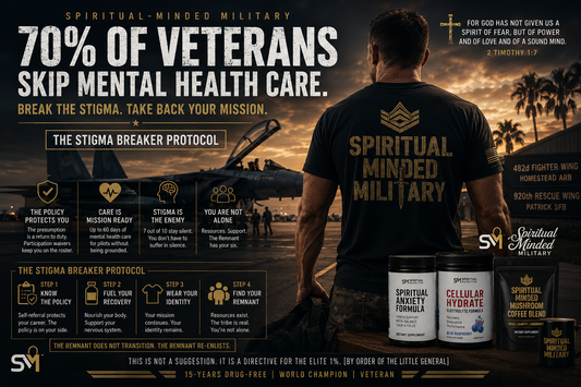 Spiritual-Minded Military Florida Air Force Reserve: Why 70% of Veterans Skip Mental Health Care