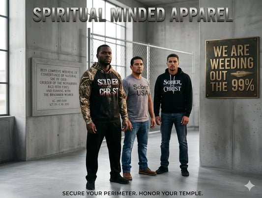 Spiritual Minded Apparel is Weeding out the 99% weak who believe they're ready