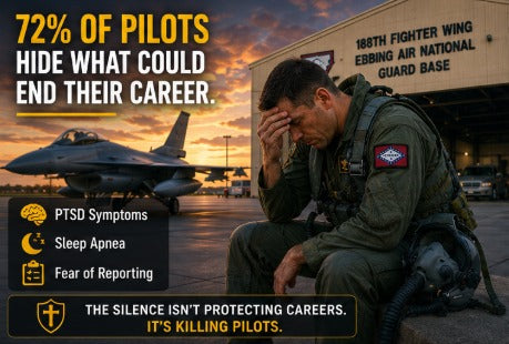 Why 72% of Pilots Hide PTSD and Sleep Apnea Symptoms