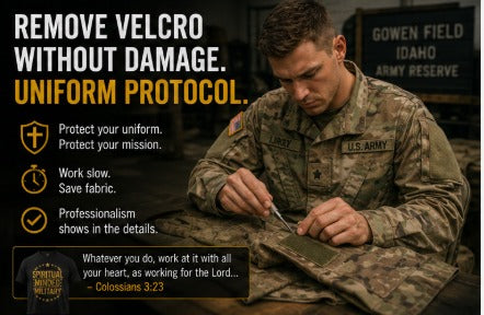 How to Remove Velcro from OCPs Without Damaging Fabric