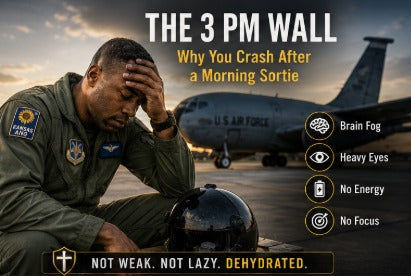 Why You Crash at 3 PM After a Morning Sortie