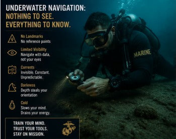Spiritual Minded Military New York Marine Reserve: Why Is Underwater Navigation Harder Than You Think?