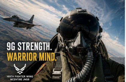 Spiritual Minded Military South Carolina Air National Guard: How Fighter Pilots Survive the Intense 9G Force Test Maneuvers—The Cervical Resilience Protocol