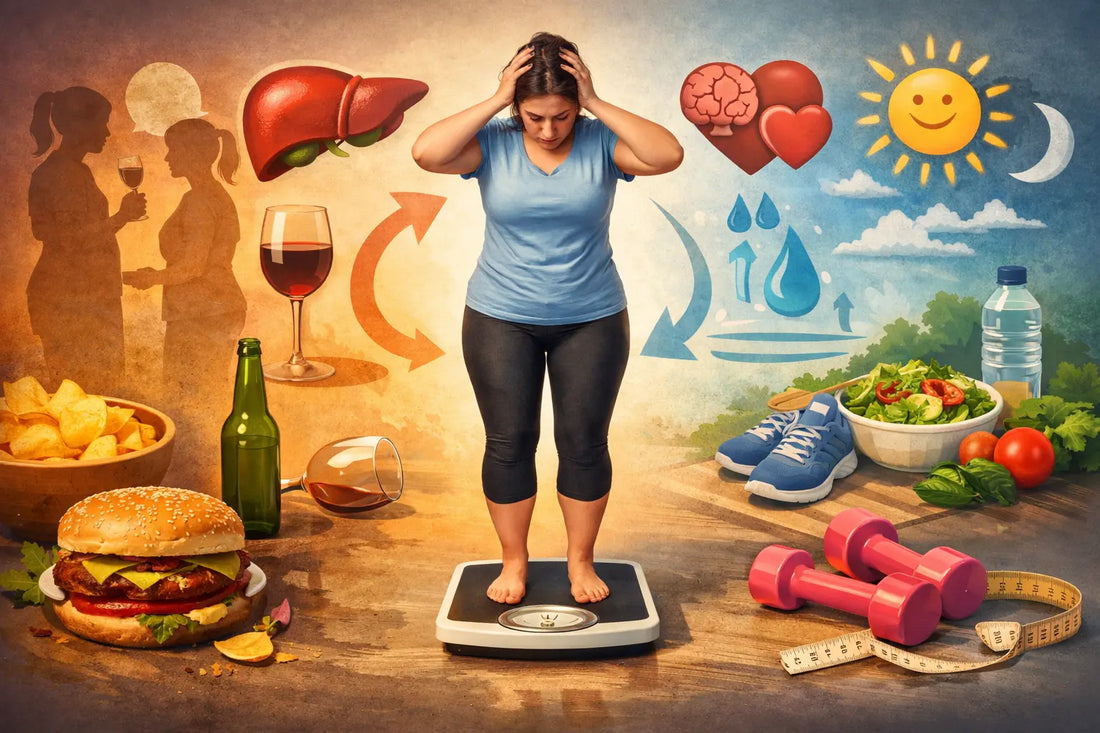 Weight Gain After Quitting Alcohol