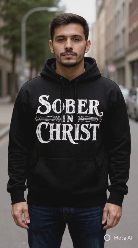 Sober In Christ- Unisex Hoodie